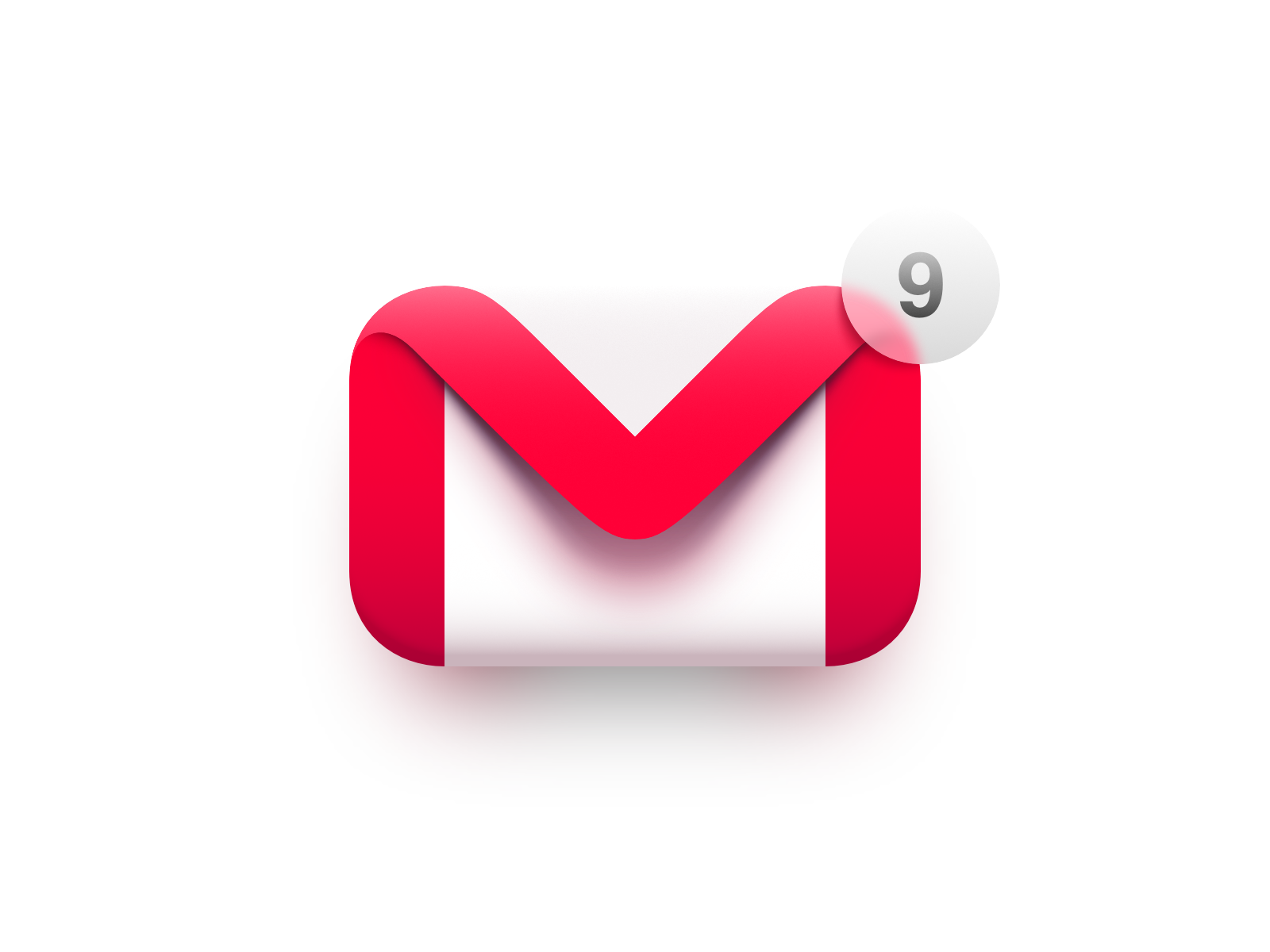 gmail dektop ( dock ) icon for mac
